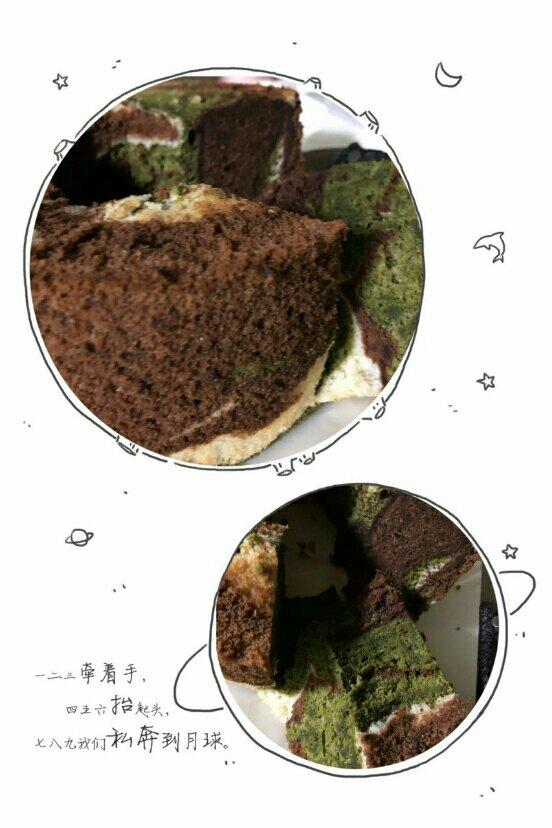 超Q润-三色中空戚风蛋糕