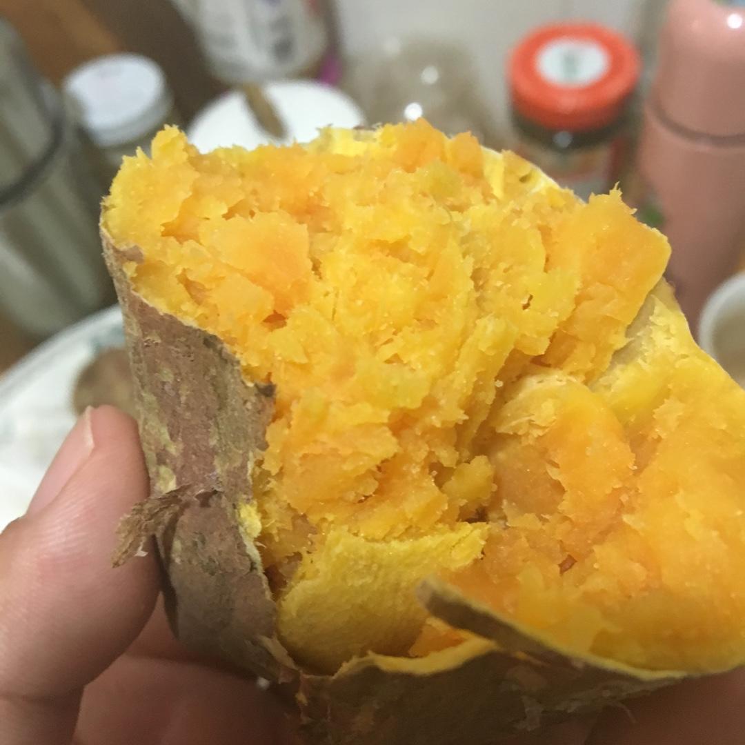 微波炉烤红薯