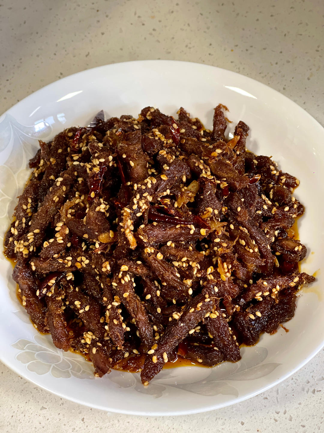 麻辣牛肉干