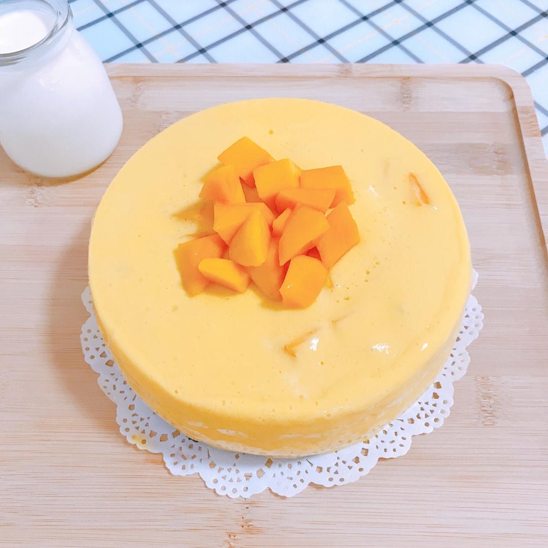 ㊙️无需烤箱❗️零失败芒果酸奶慕斯❗️入口即化