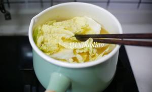 咖喱土豆年糕炖大白菜的做法 步骤4