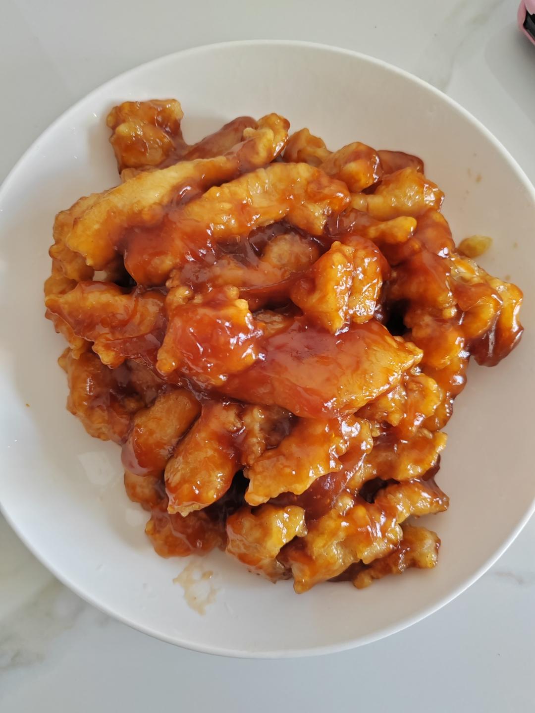 糖醋里脊 超嫩鸡胸肉版