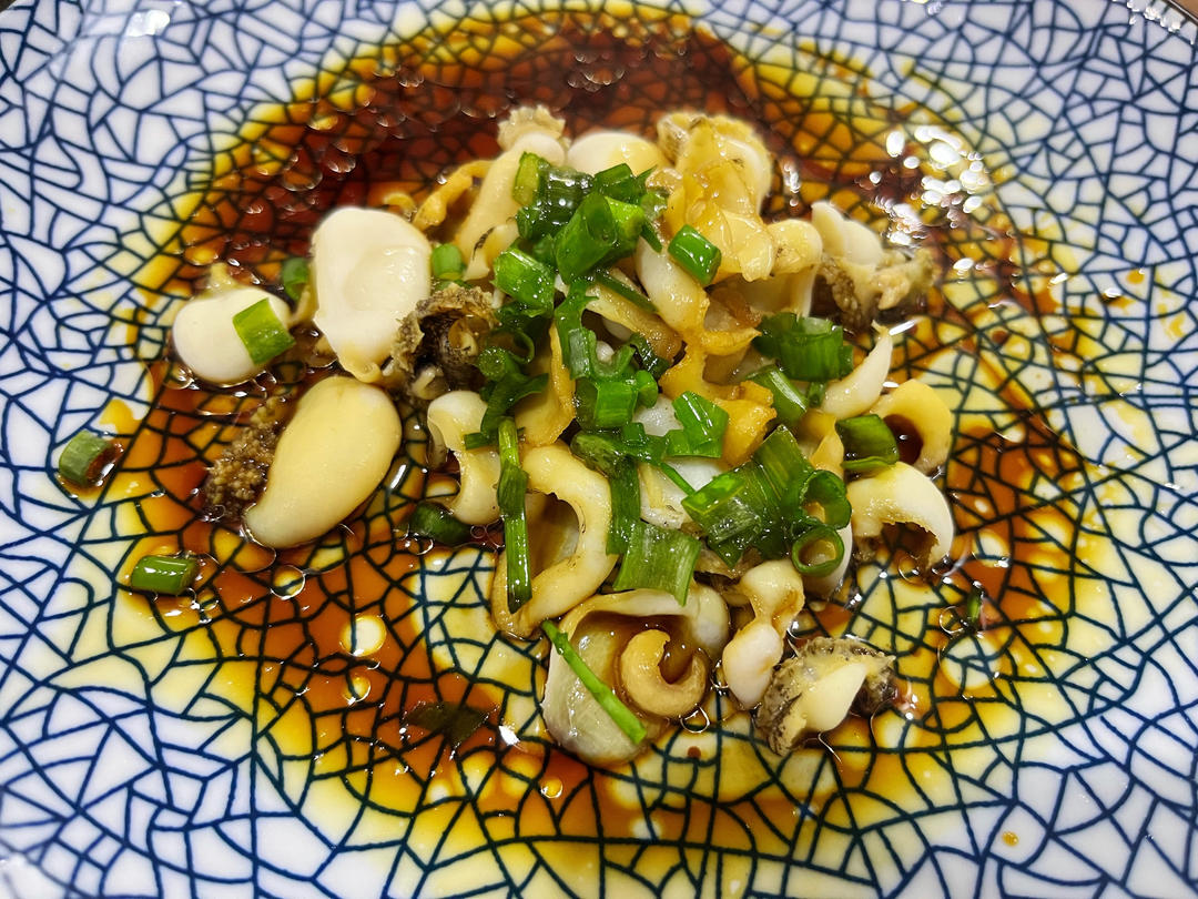 葱油鲍鱼片