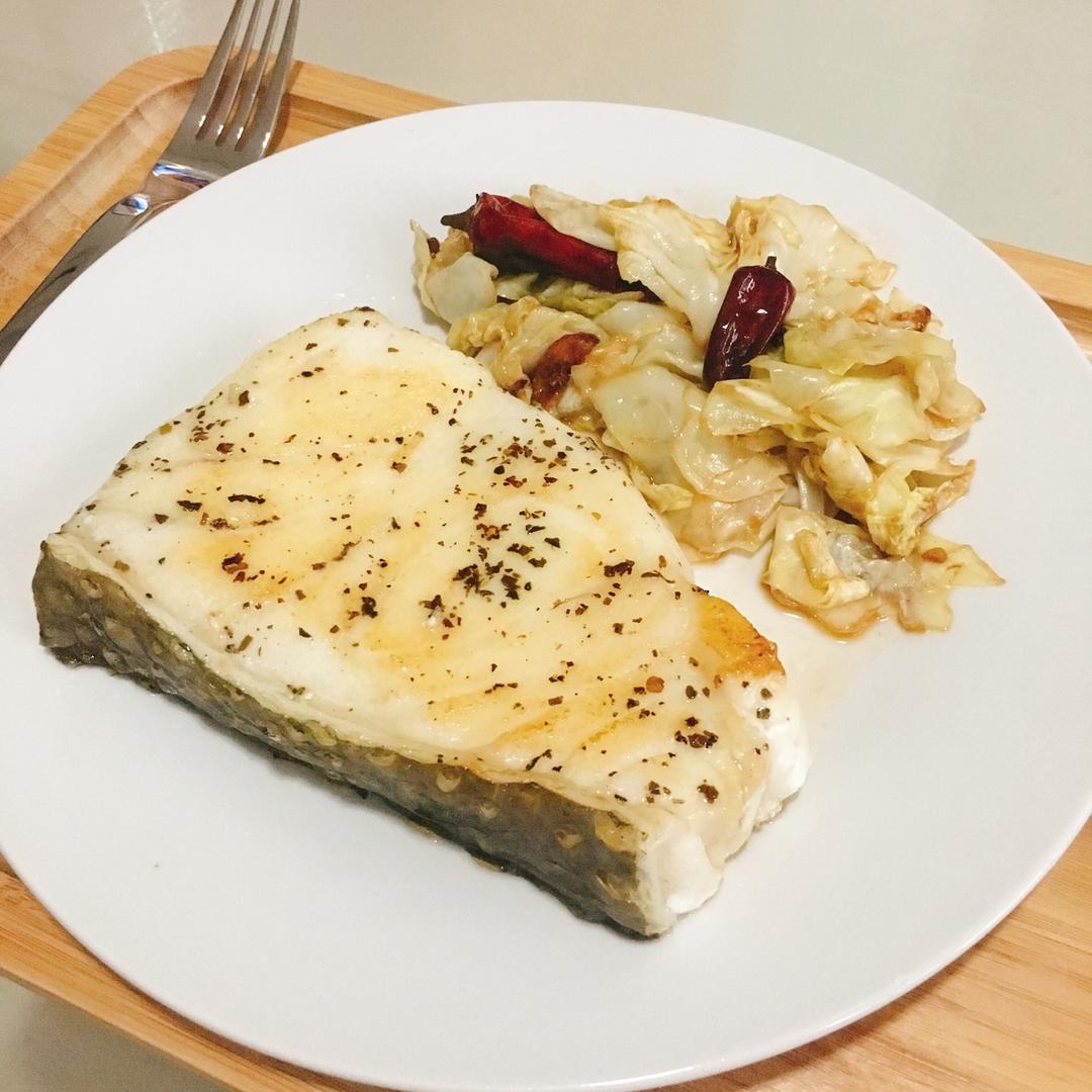 香煎鳕鱼，快手简单又美味