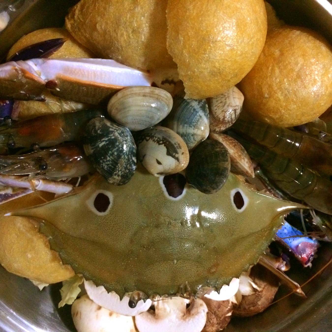 筒骨海鲜火锅