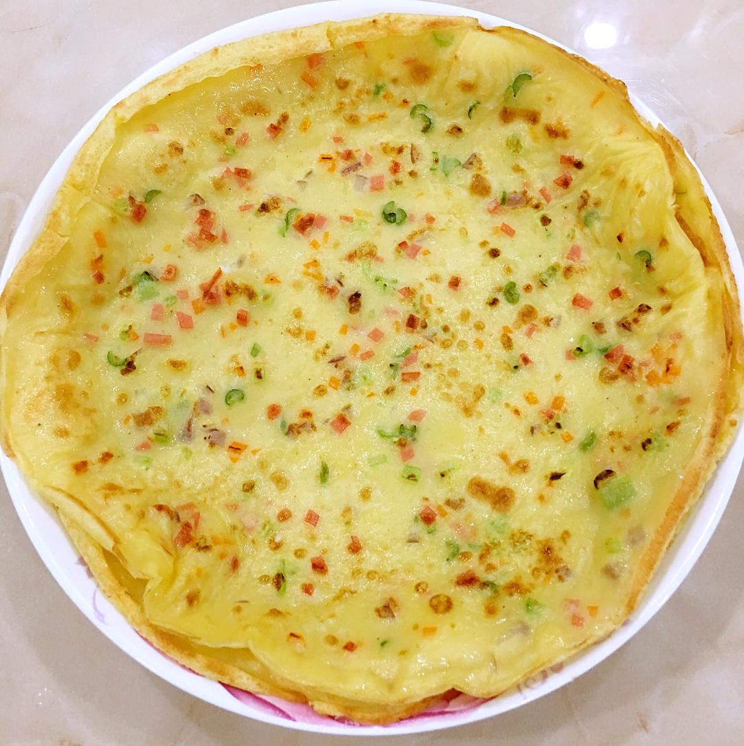 蔬菜鸡蛋饼