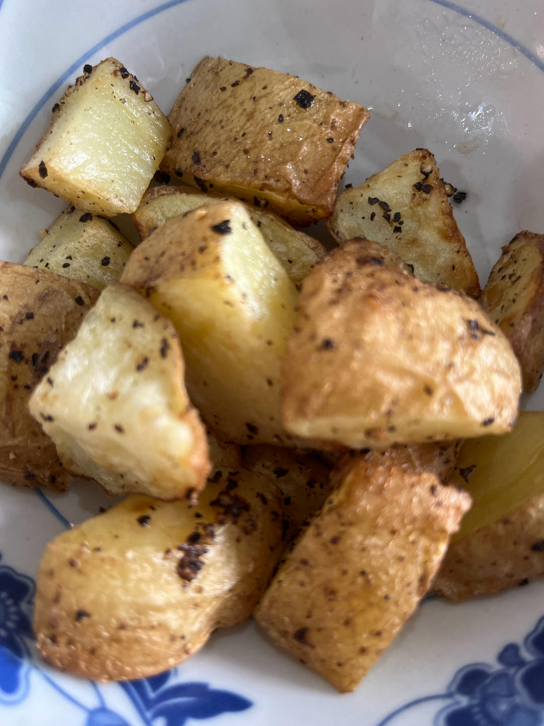 空气炸锅版烤薯角（烤土豆）