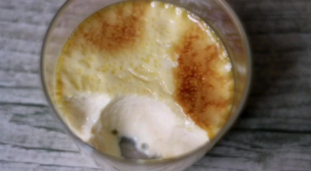 烤布丁~新手友好，自带焦斑，附不用烤箱的做法~