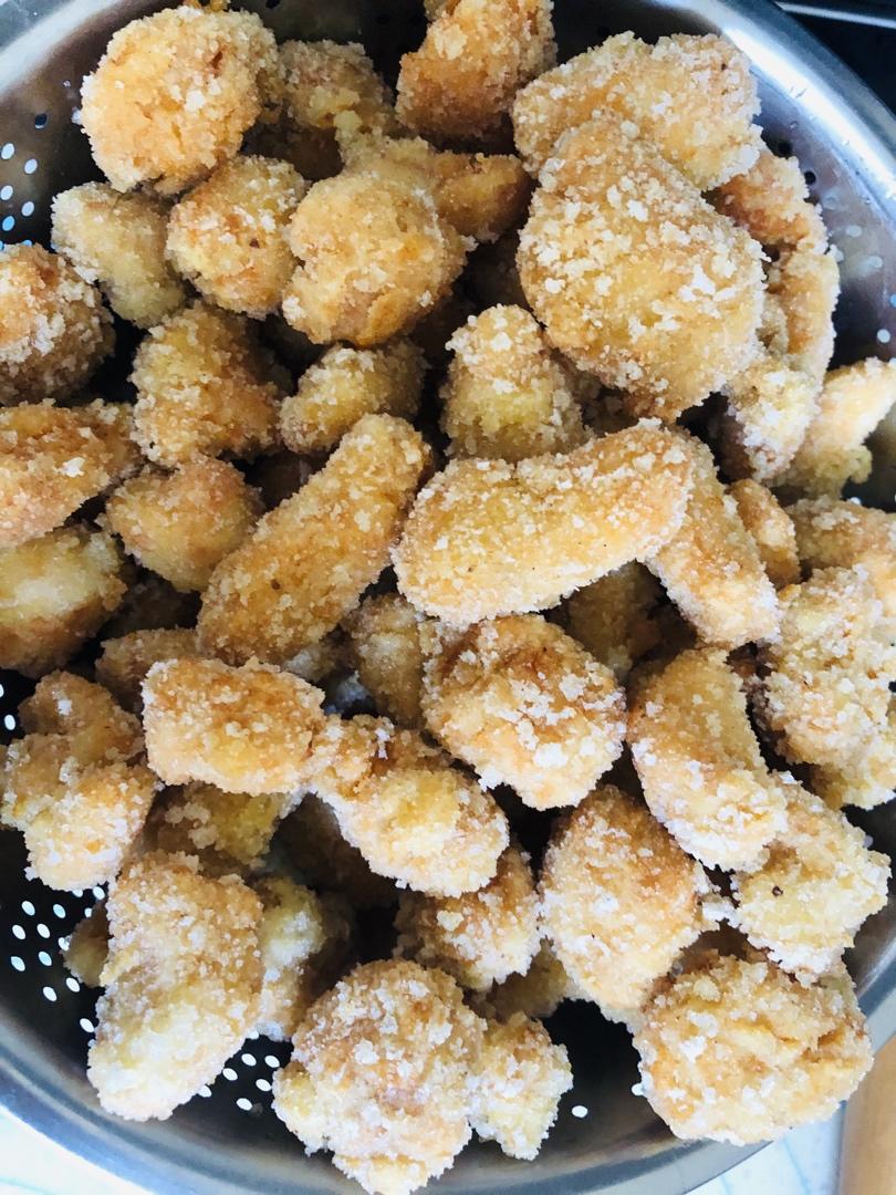 烤箱版劲爆鸡米花，非油炸