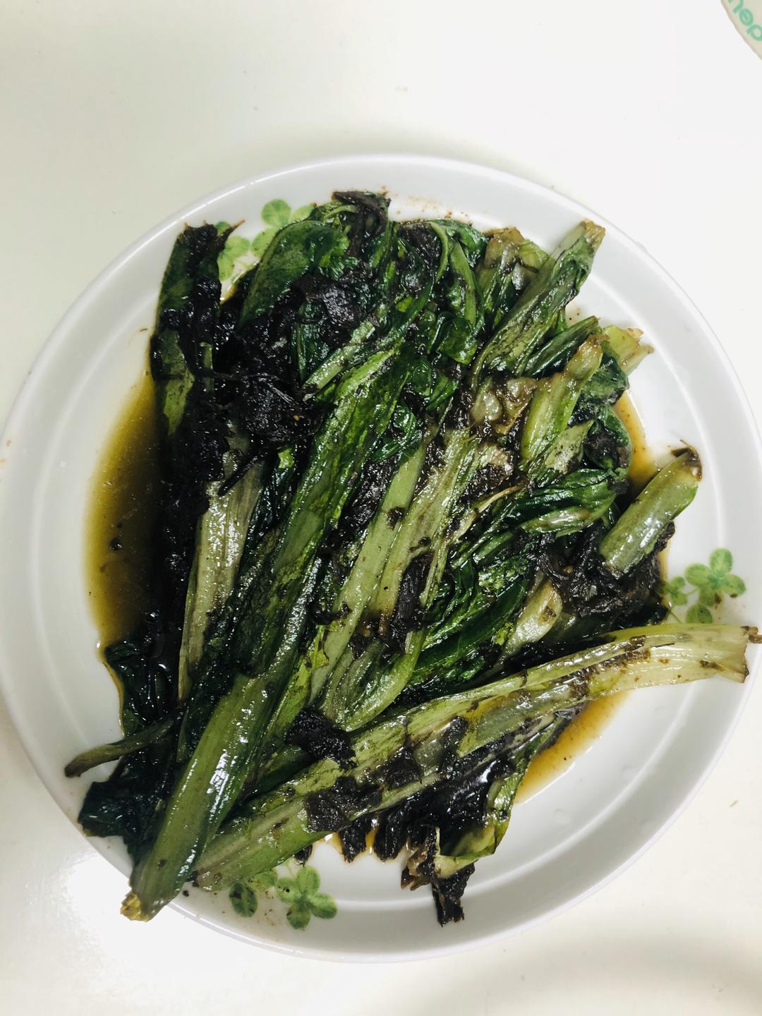 超快手橄榄菜炒油麦菜