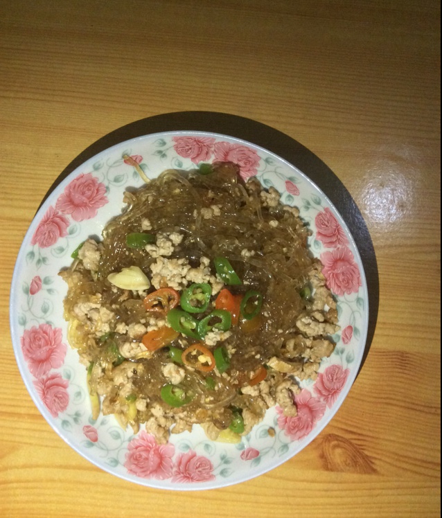 肉末粉丝-肉沫粉丝