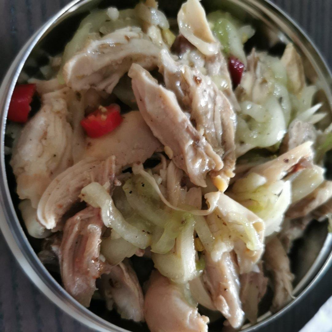 ✅ 第6道快手低脂菜✨清爽美味的柠檬鸡丝🍋鸡胸肉满分吃法💯