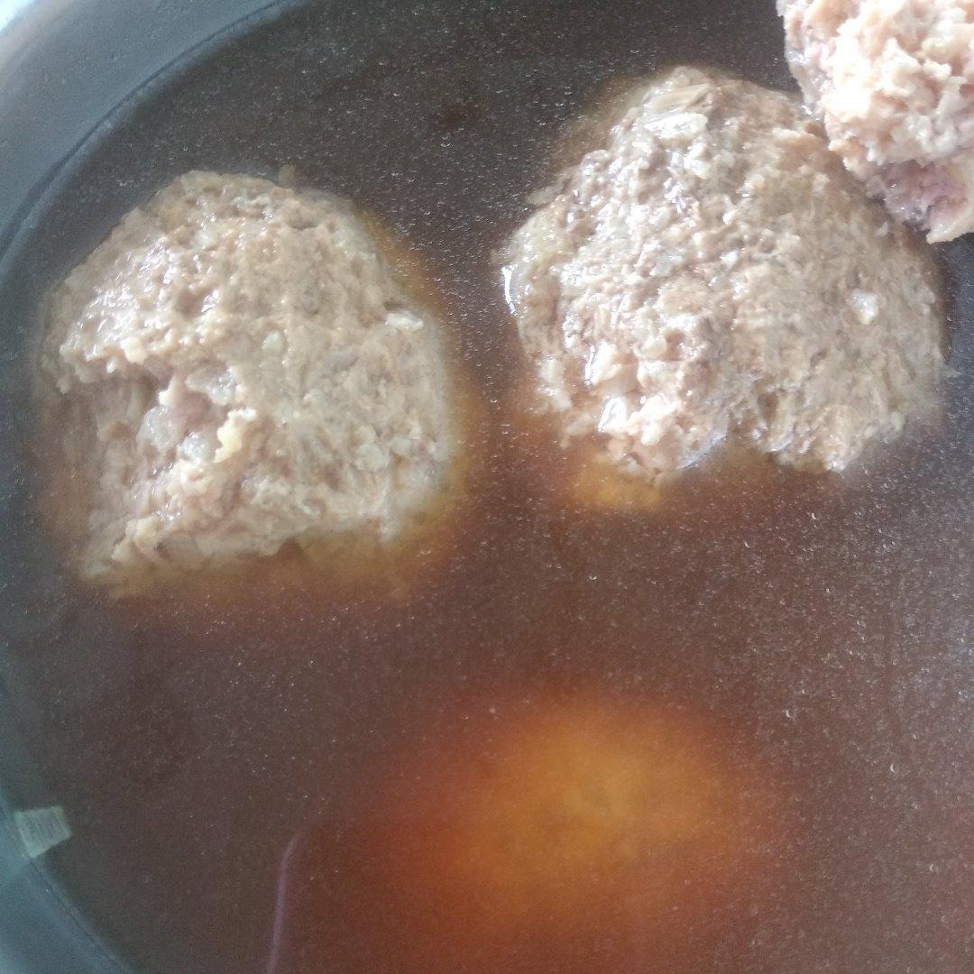 不用油炸的猪肉莲藕丸子