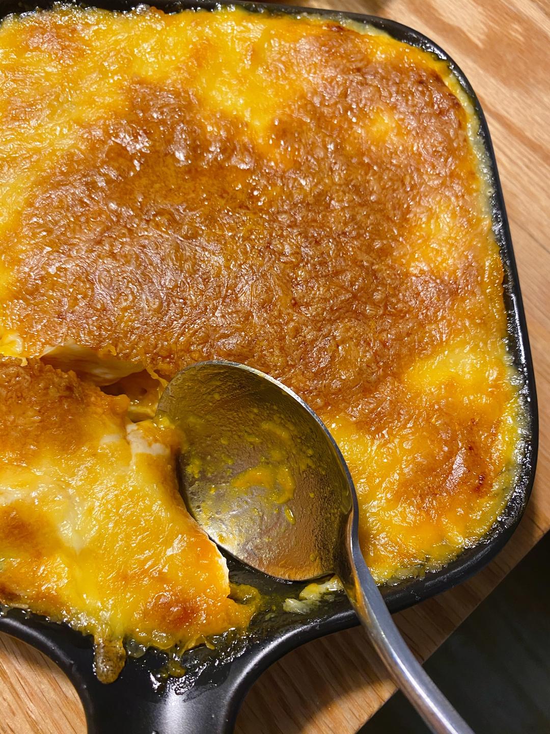 芝士焗南瓜的做法