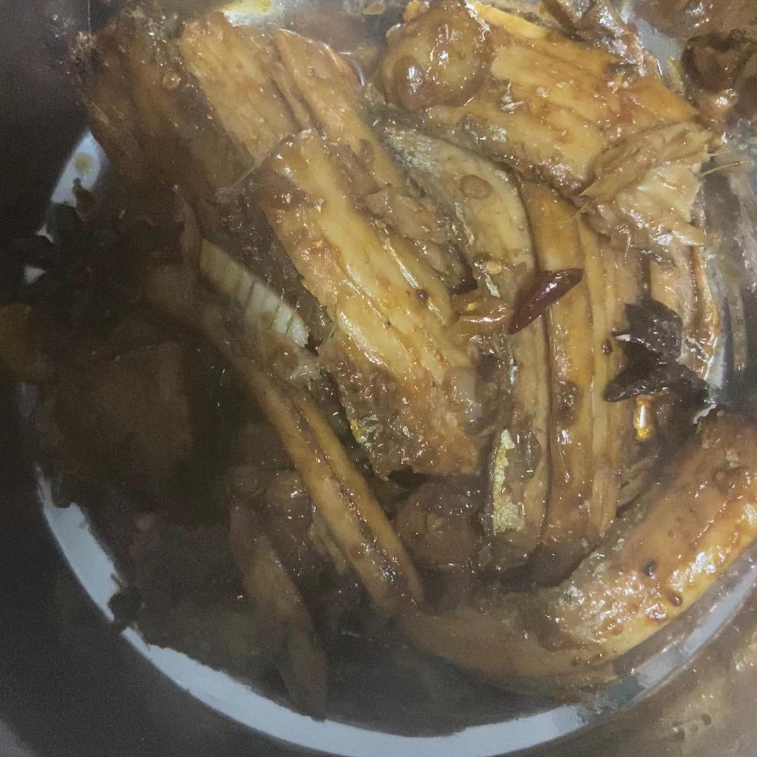 酱焖带鱼