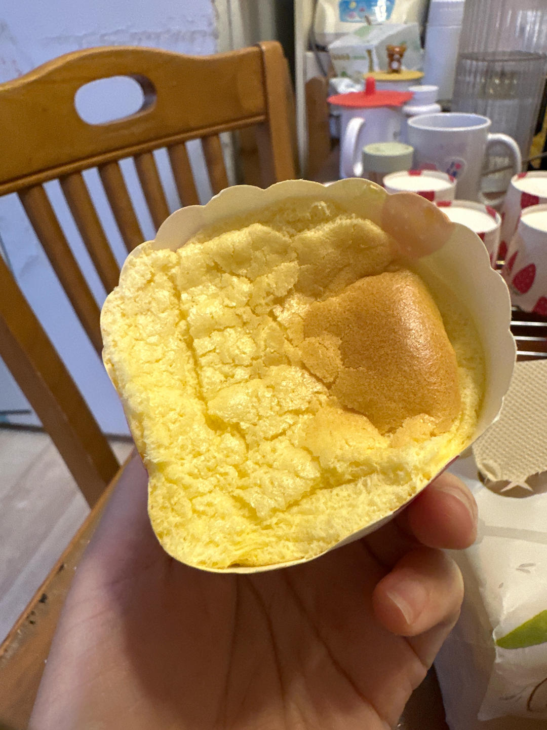 纸杯蛋糕 8寸戚风蛋糕的量