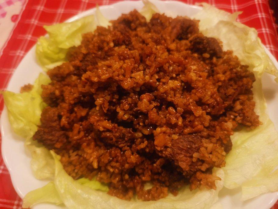 香炸了：小笼粉蒸牛肉