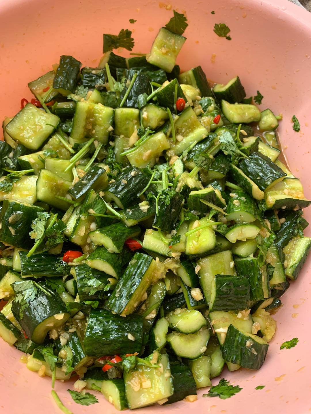 🌈酸酸辣辣巨开胃～超过瘾的凉拌黄瓜