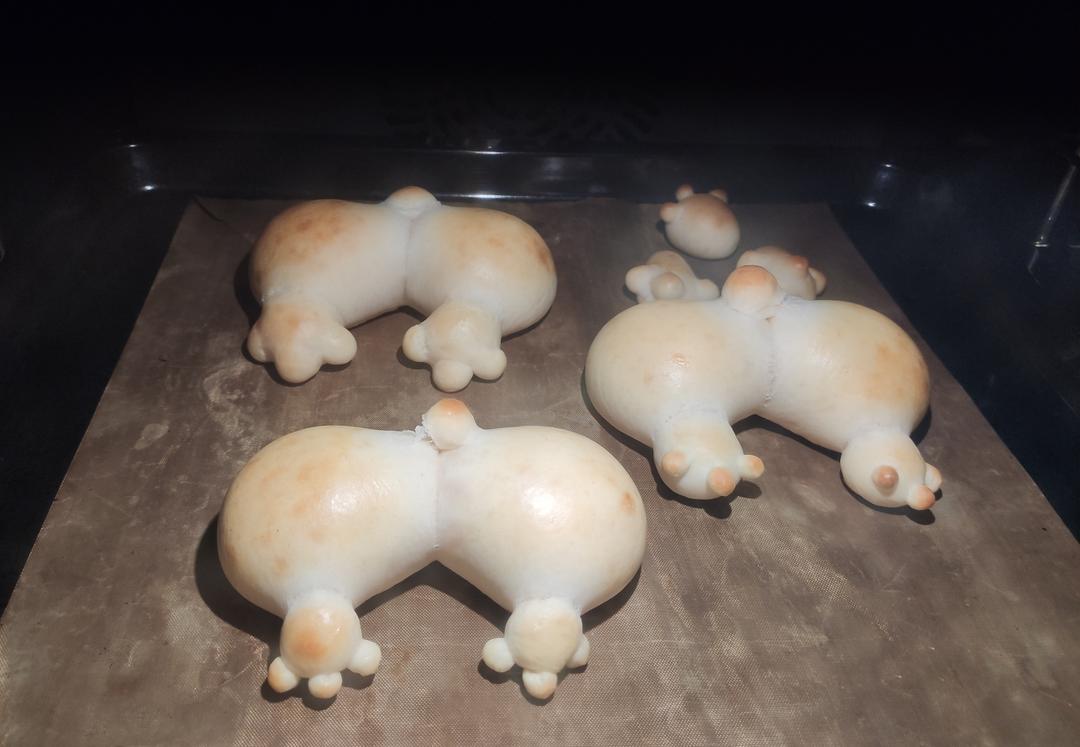 纯奶手撕吐司的做法 步骤1