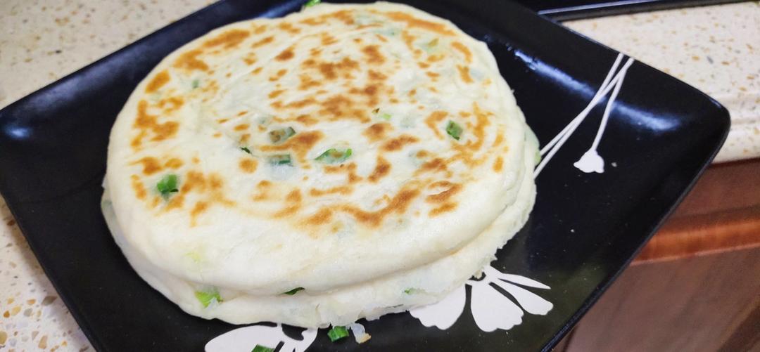 发面葱油饼