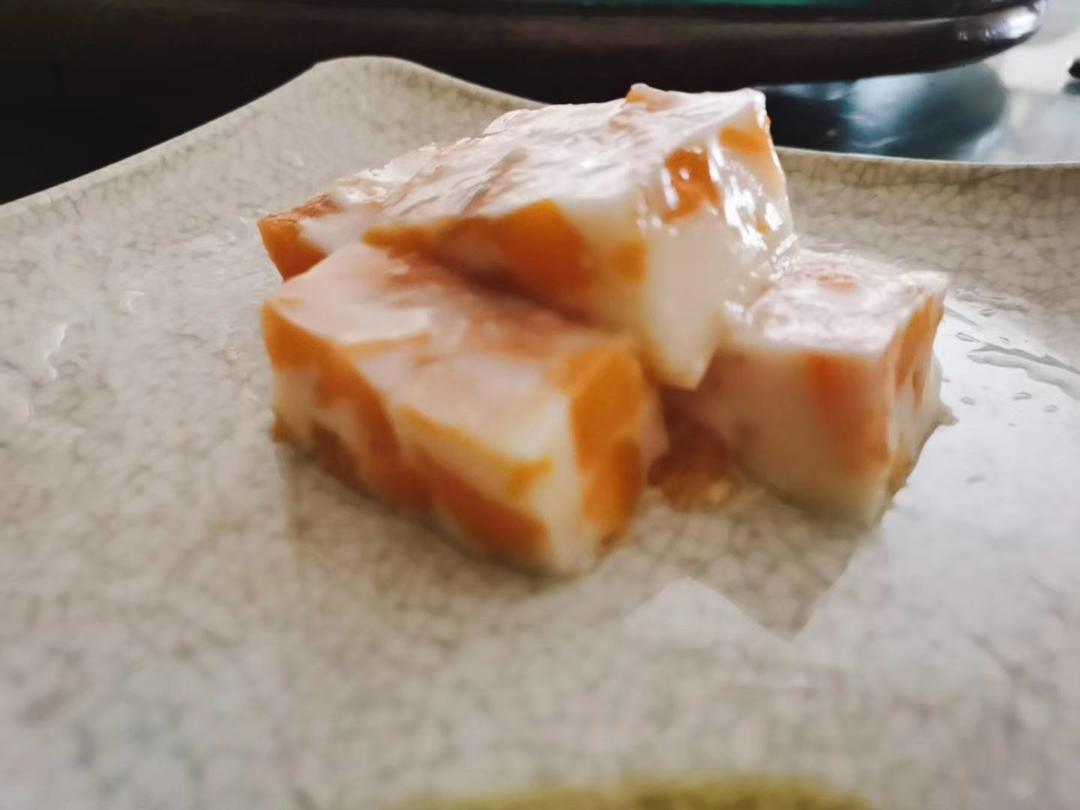 0失败的芒果椰汁糕