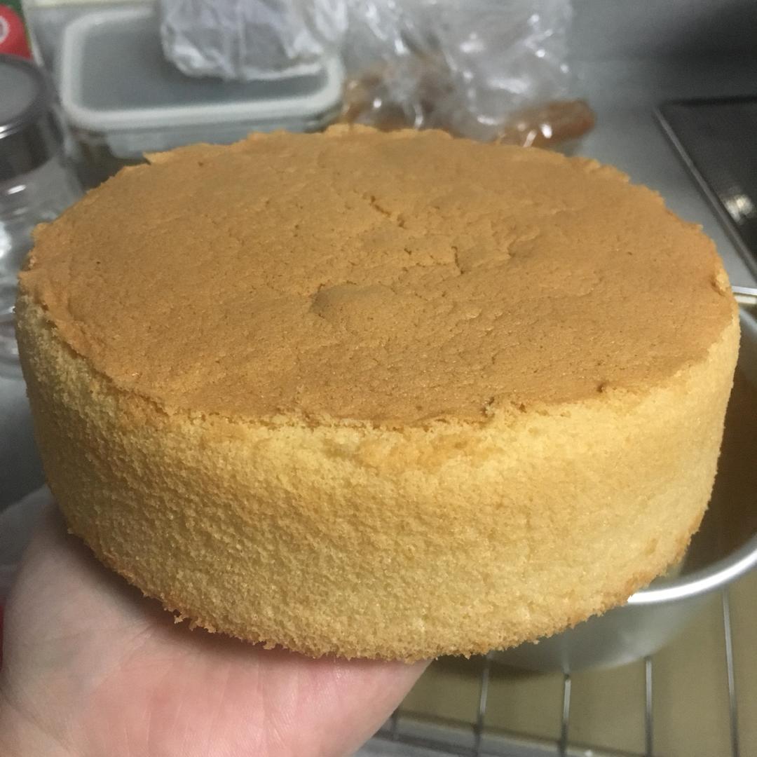 6寸戚风蛋糕（2蛋）