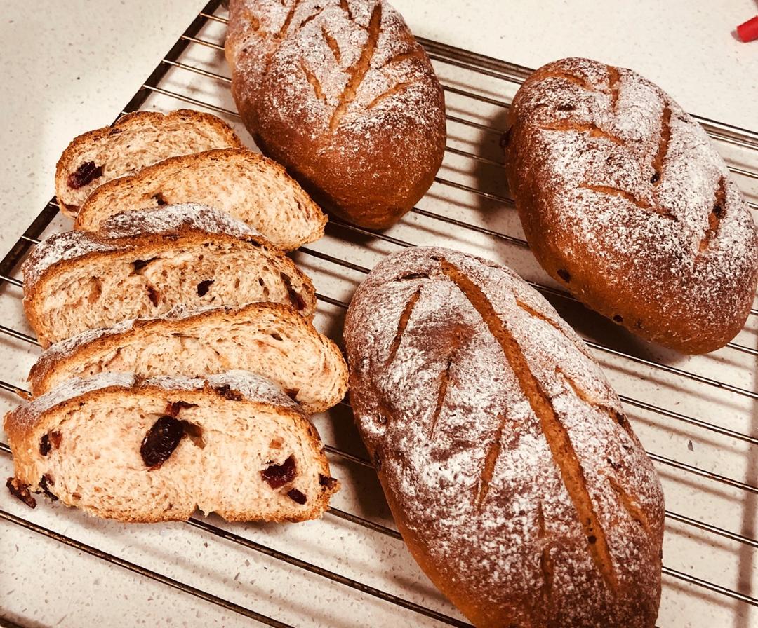 40%全麦蔓越莓软欧面包B27