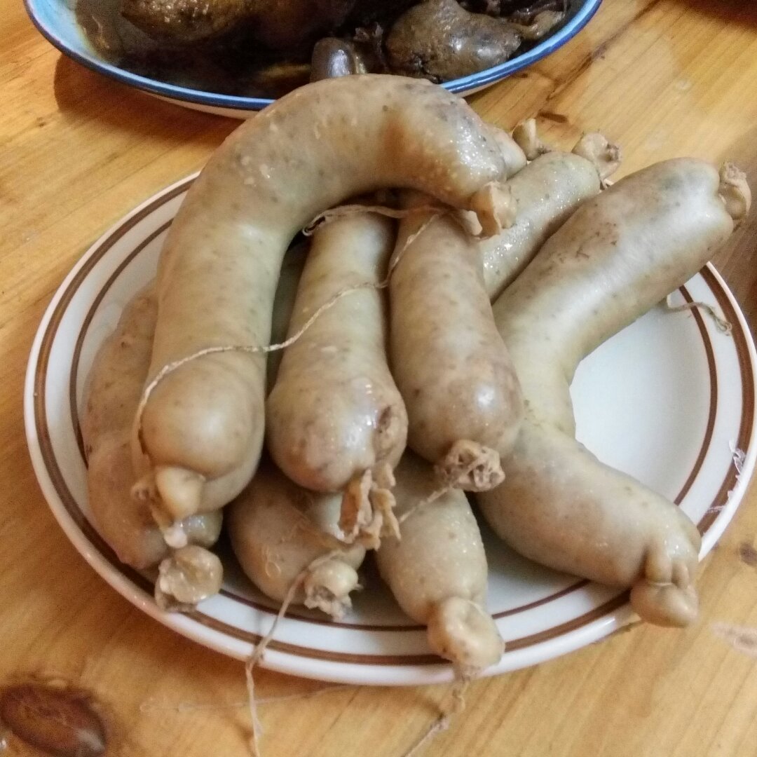 自制特色香糯蚝汁肉米肠