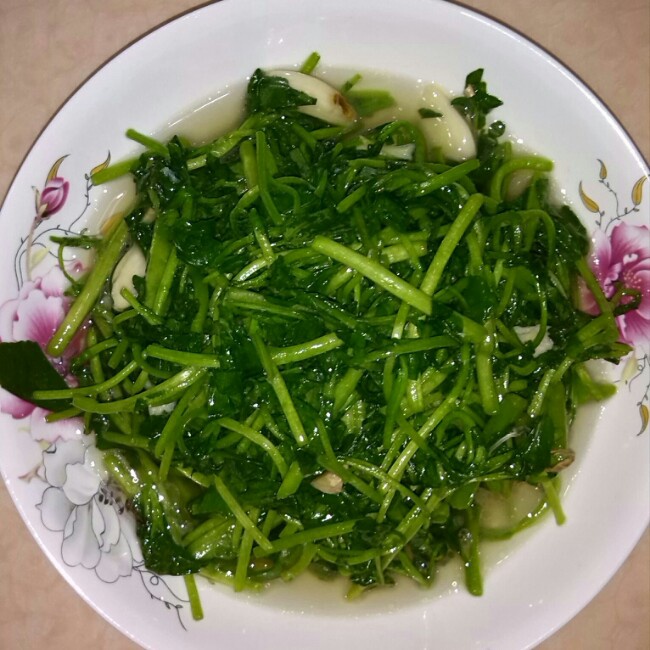 清炒西洋菜