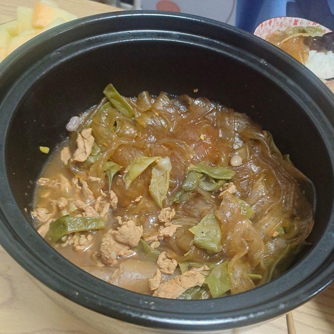 东北排骨炖豆角