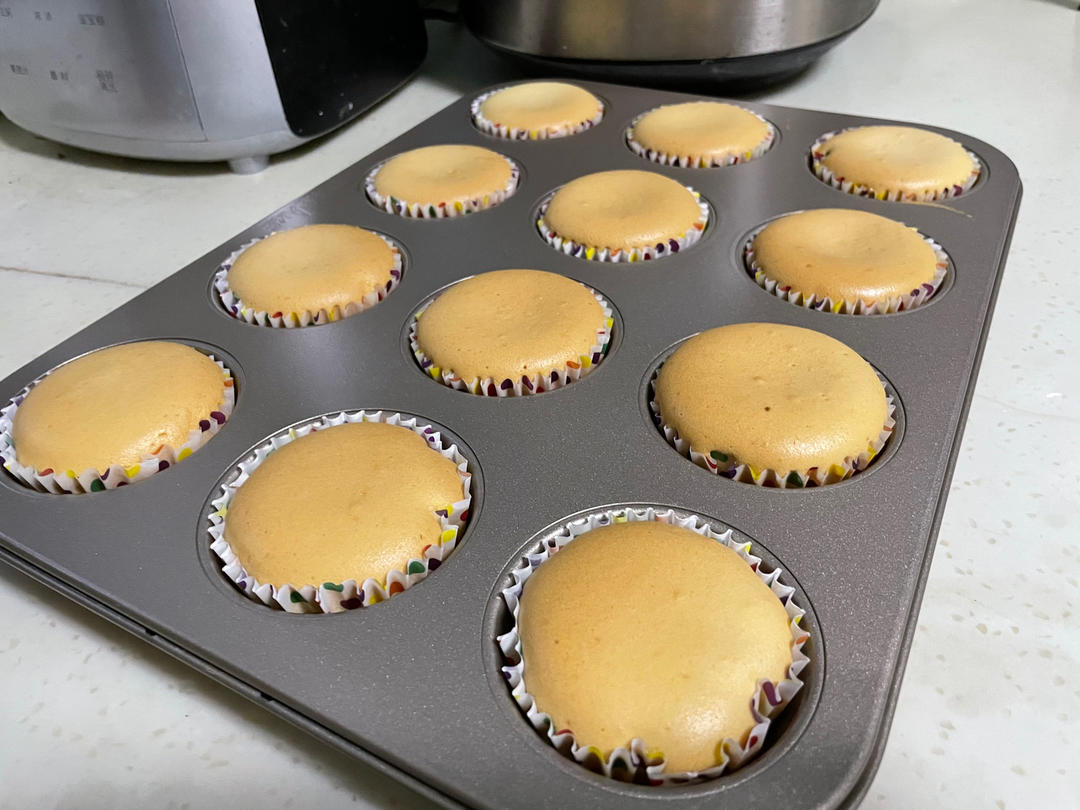 零失败纸杯戚风蛋糕