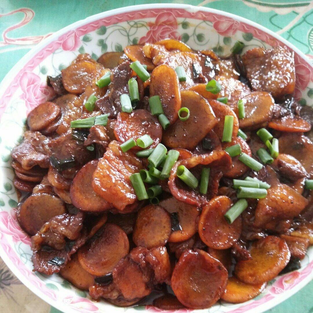 牛肉小豆饼