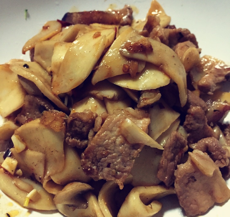 干锅杏鲍菇