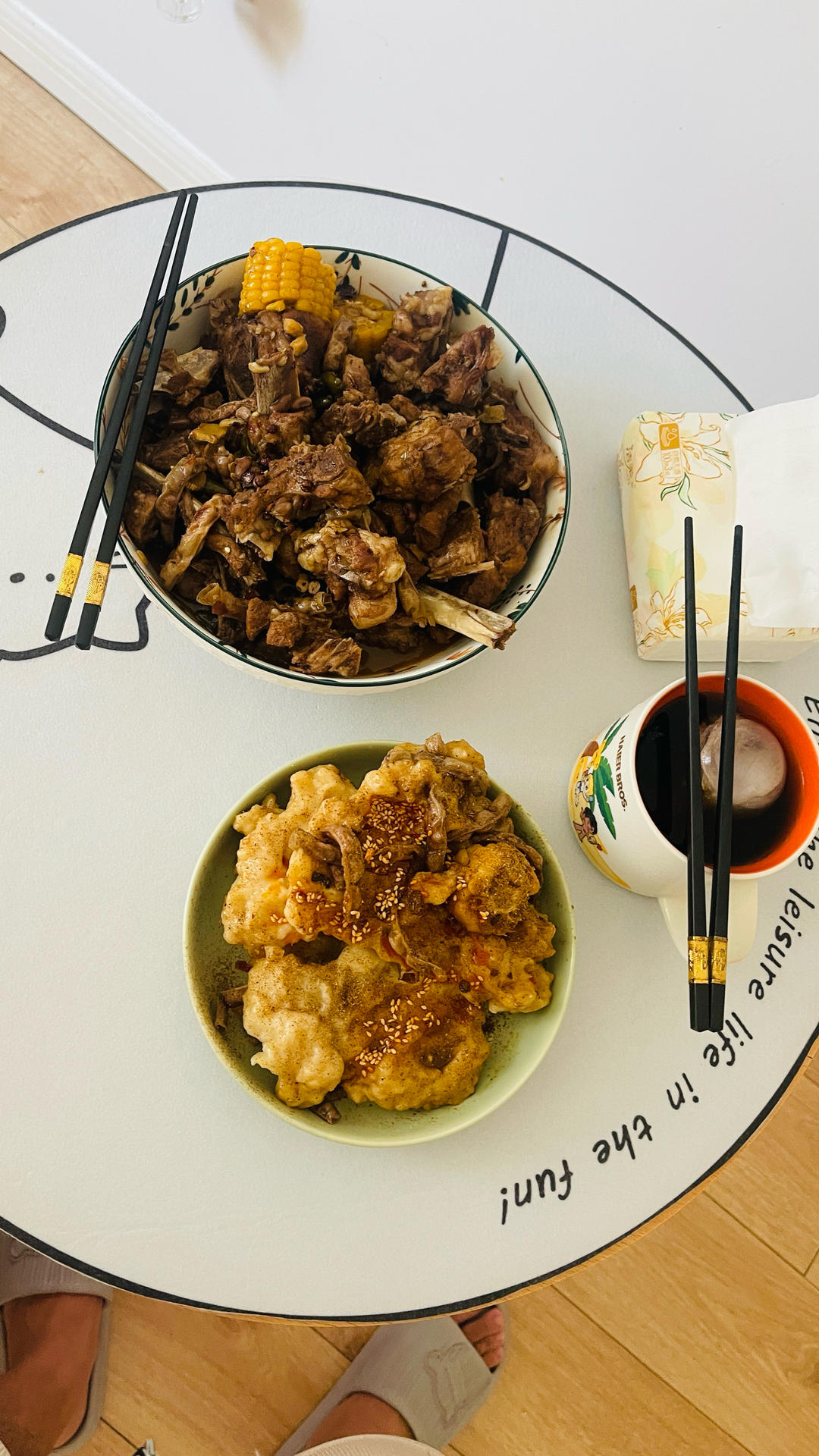 硬菜代表--排骨炖豆角土豆（豆角焖面胚子）