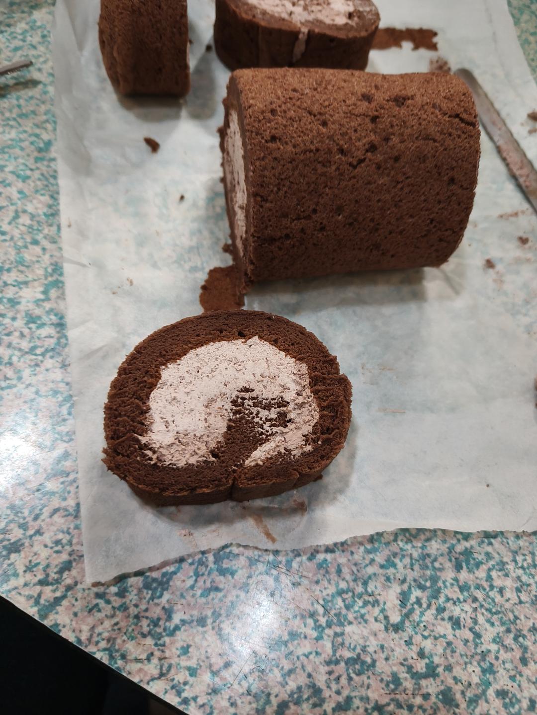 咸摩卡奶油卷/完美毛巾面技巧+回味无穷摩卡配方/烘焙视频蛋糕篇9「中卷」