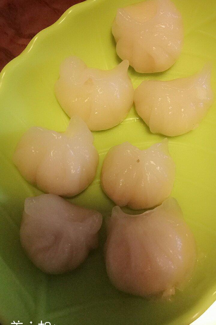 弯梳虾饺