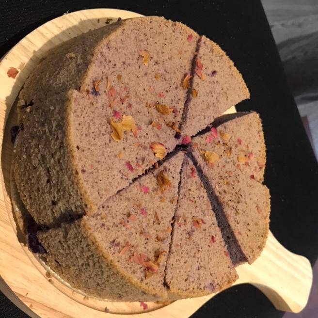 紫薯戚风蛋糕