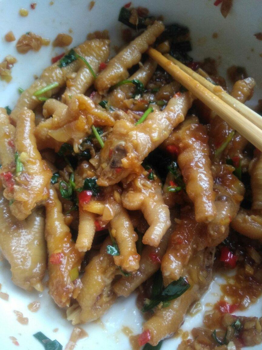 然妈小灶.蒜香鸡脚