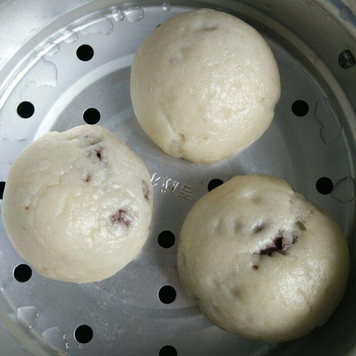 超级松软的豆沙馒头