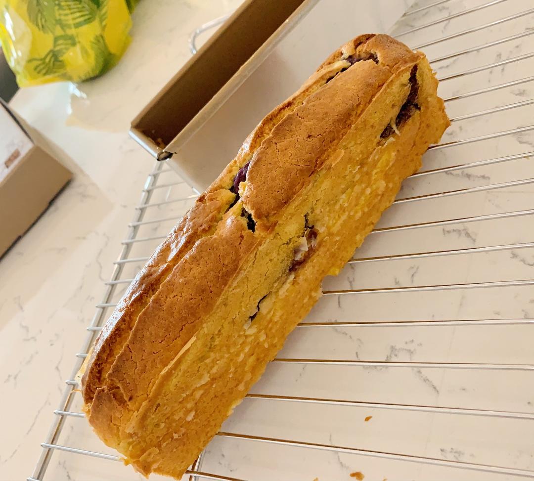 紫芋金桂磅蛋糕