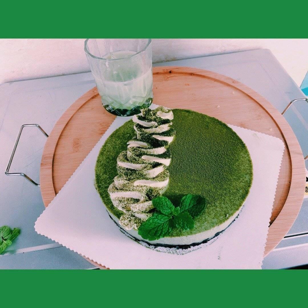 抹茶芝士 慕斯蛋糕制作方法！