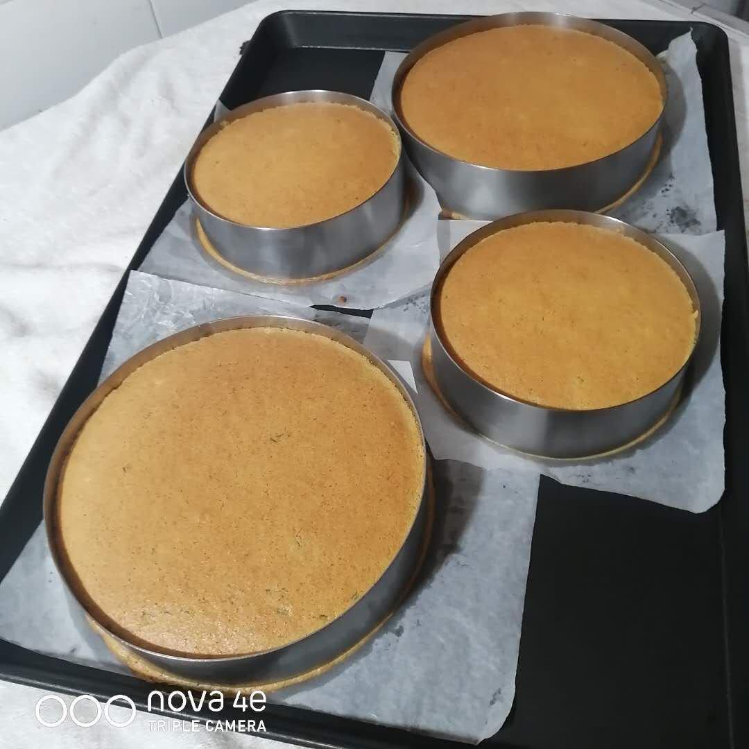 香葱肉松戚风蛋糕【6寸】