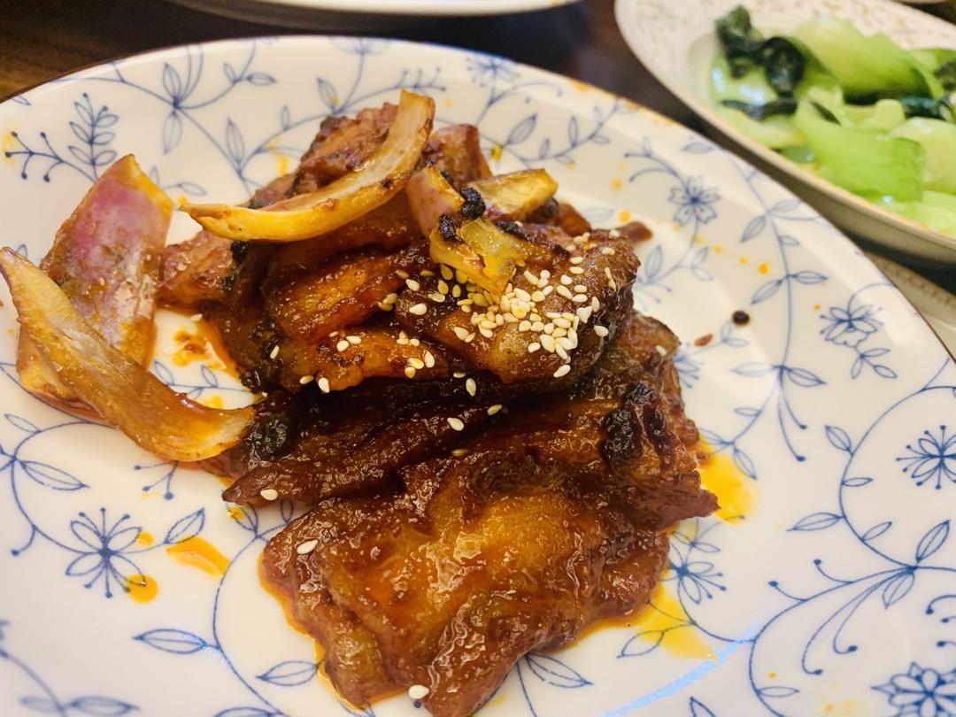 韩式烤五花肉(平底锅版)