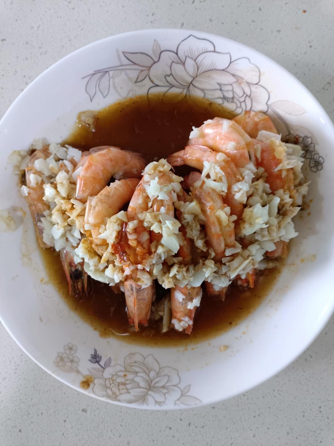 蒜蓉粉丝蒸虾