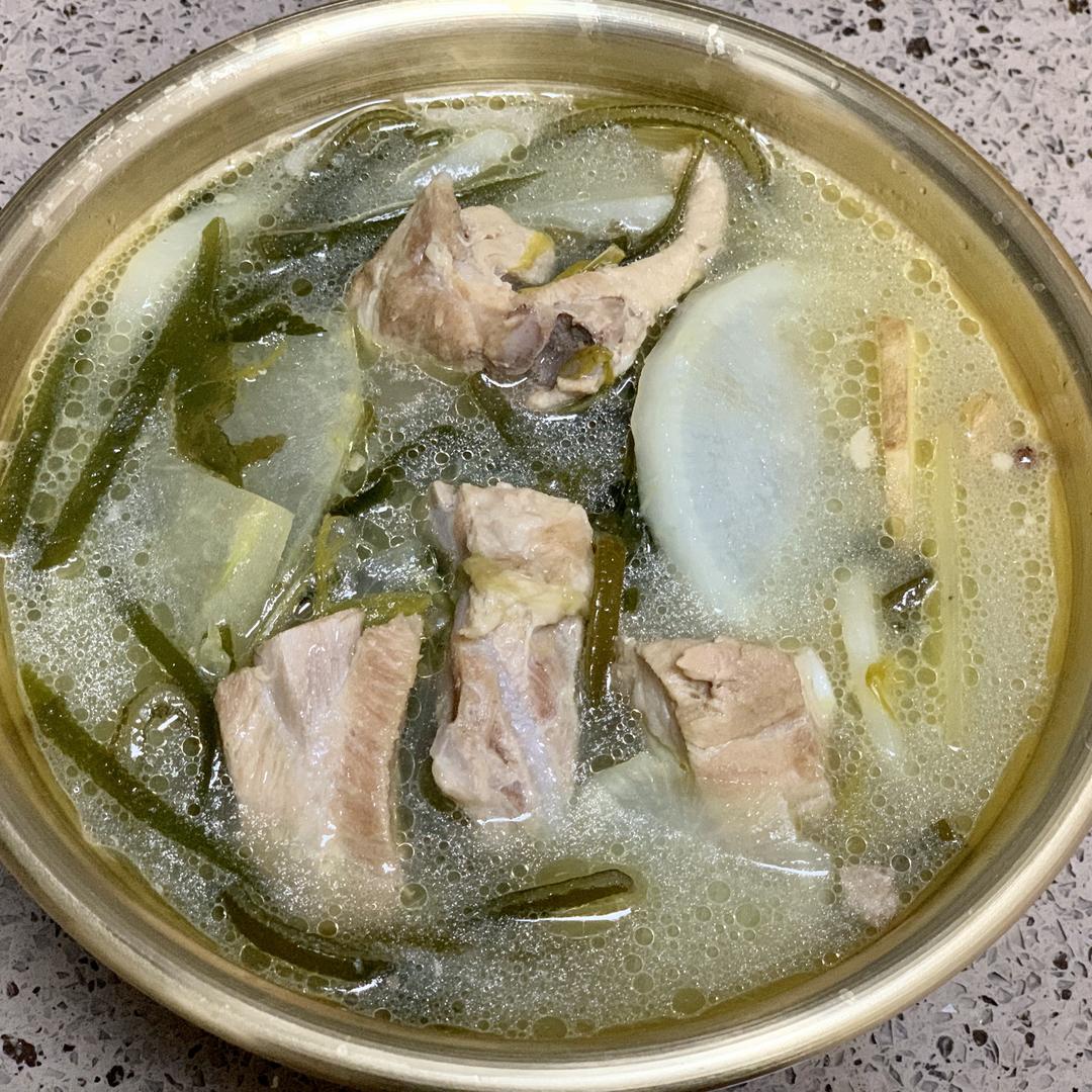 冬瓜海带排骨汤