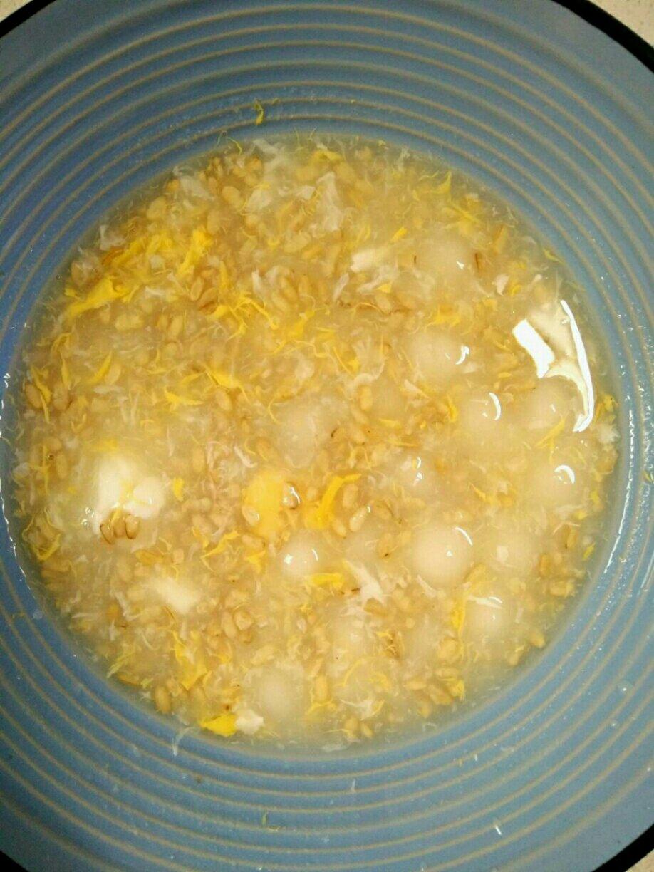 蛋花酒酿圆子