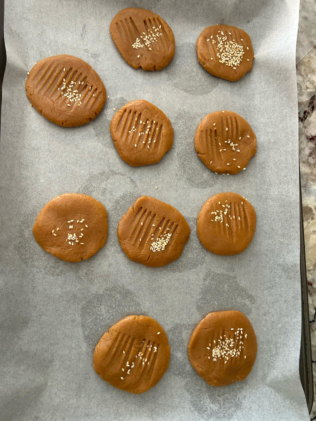 最简单的花生酱曲奇