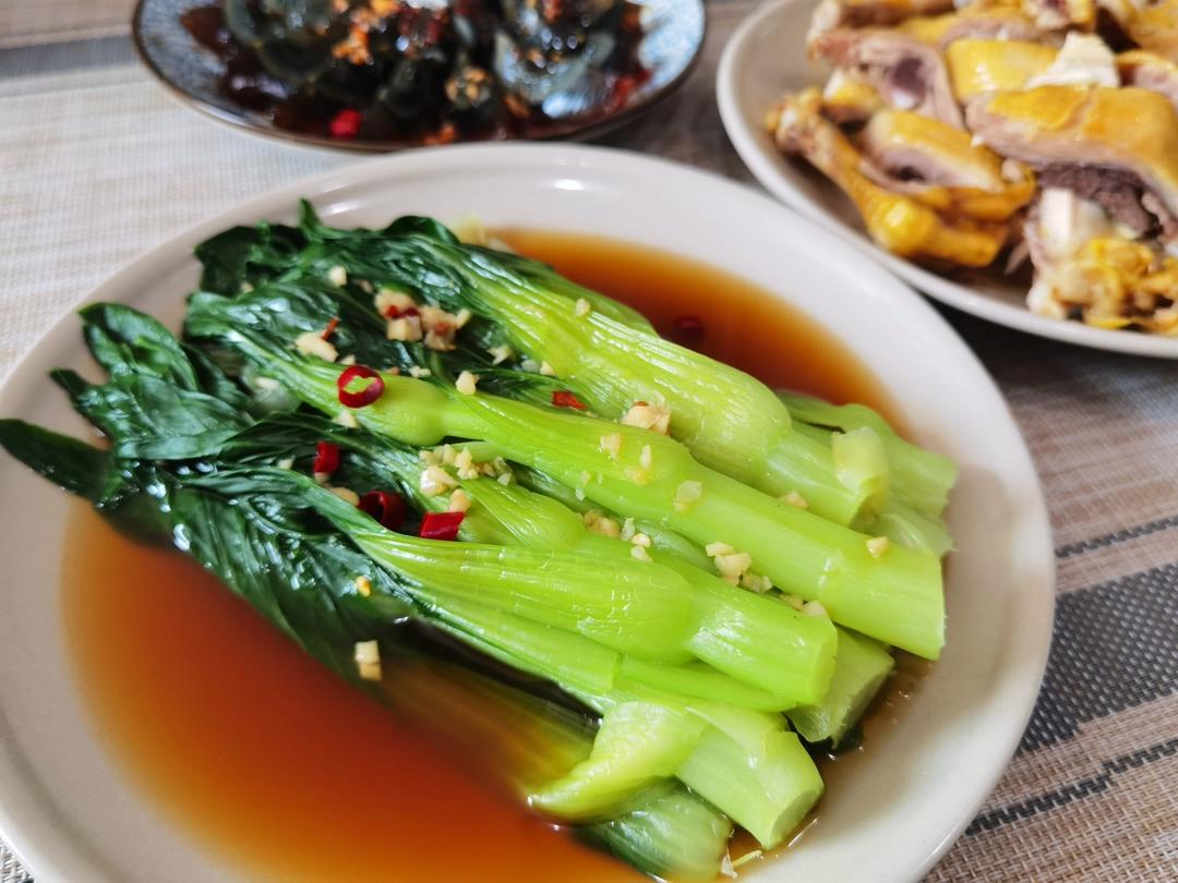 经典粤菜-白灼菜心（超详）