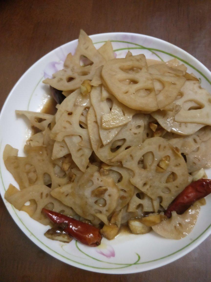 凉拌藕片