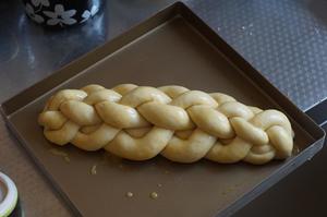 编织系列～六股麻花辫面包的做法 步骤17